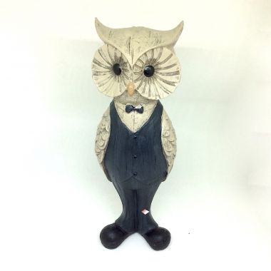 Owl ornament 26x9 cm