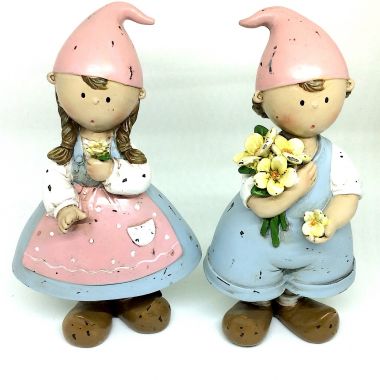 Resin figurine 18x12 cm