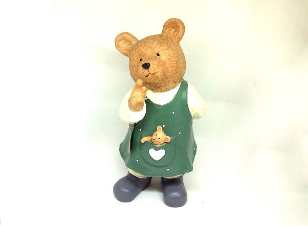 Bear ornament 26x11.5 cm