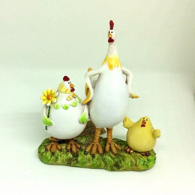 Resin figurine 16x13 cm