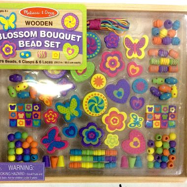 Wooden bead set