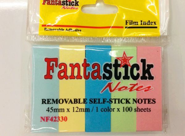 Sticky notepad 1.5x5cm