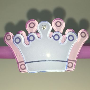 Head band with crown shape