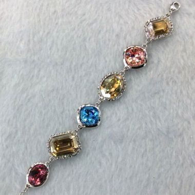 Swarovski bracelet with 925 silver