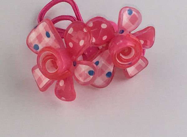 Elastic with flowers