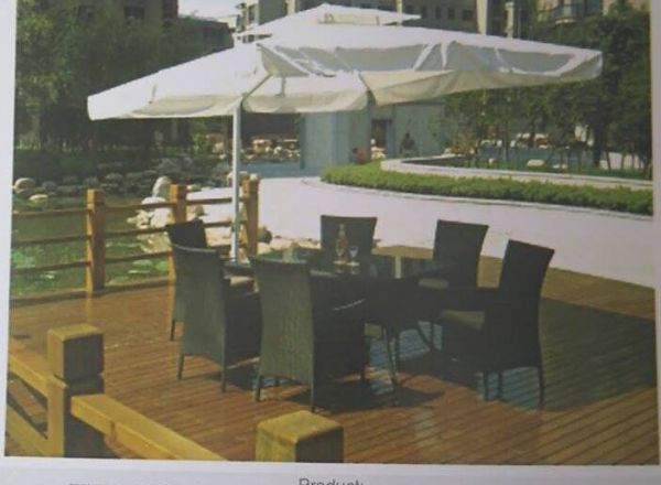 Outdoor dining furniture