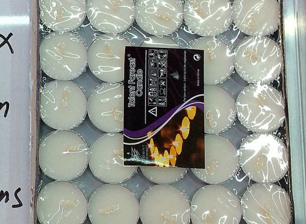 Tealights candle