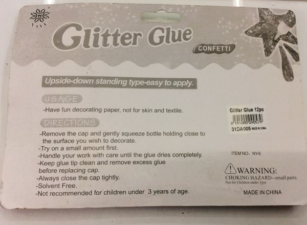 Glitter gel