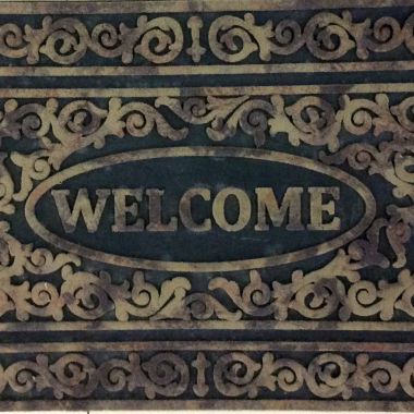 Doormat rubber bottom 45 X 75cm