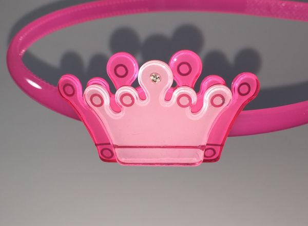 Head band with crown shape