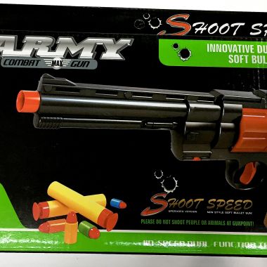 Soft bullet gun