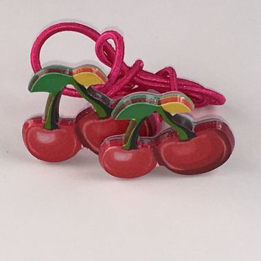 Elastics with fruits