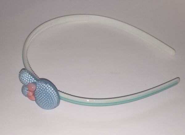 Patterned Head band with bunny shape