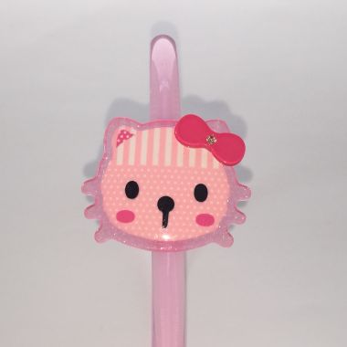 Head band with patterned cat shape