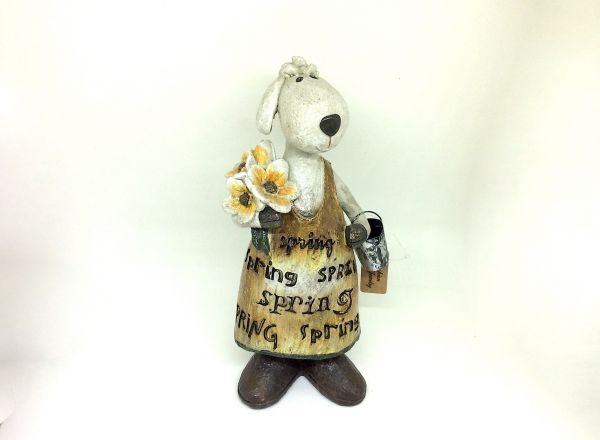 Dog ornament 23x11 cm