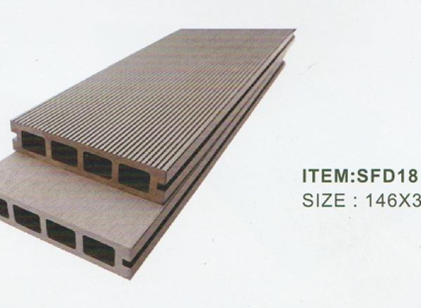 WPC Decking board 146X31 mm