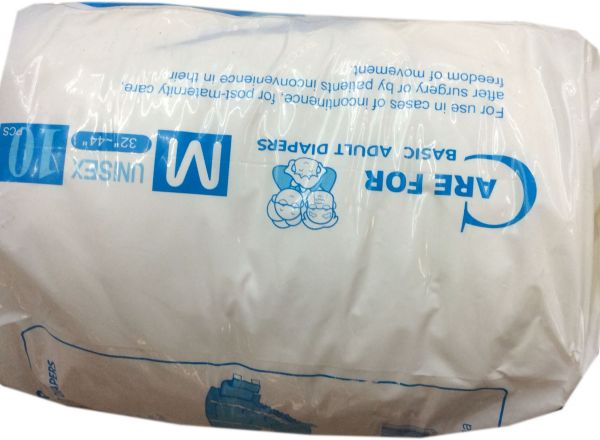 Basic adult diaper