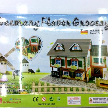 3D puzzle house