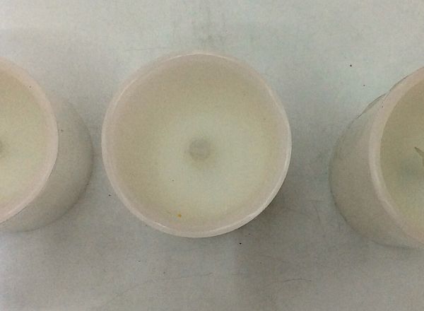 Led candle 7.5x10cm