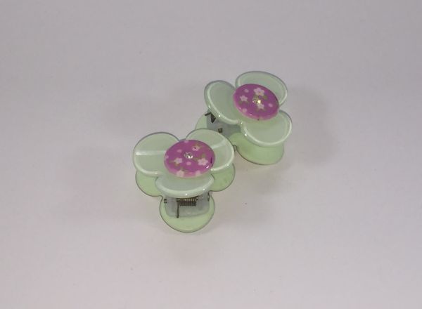 Flower shape small clips
