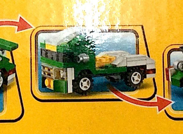 Lego compatible 3in1 vehicle