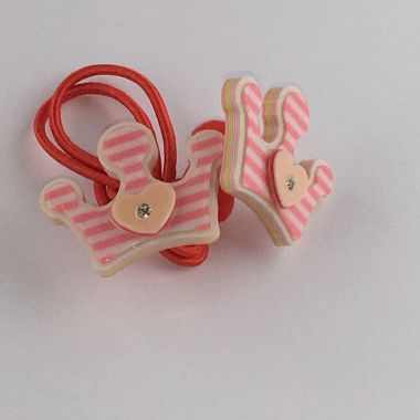 Elastics with crown shape