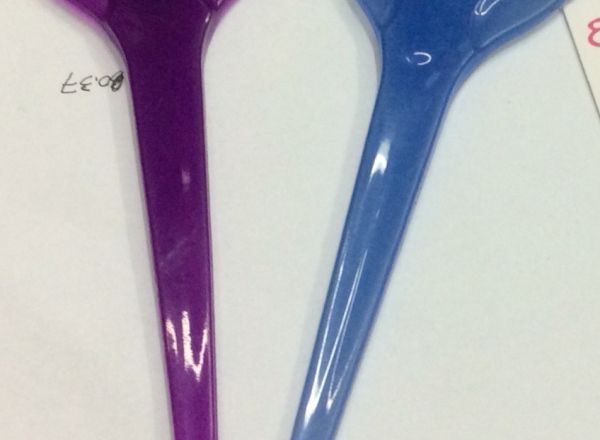 Tinting brush colourful