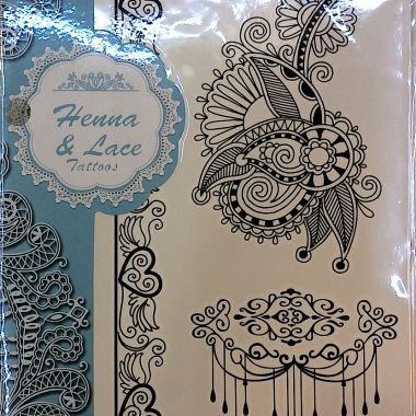 Henna lace tattoo