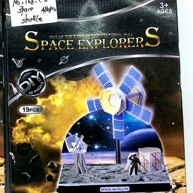 3D puzzle space explorers