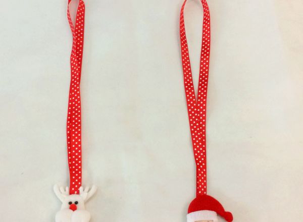 Door hanger with light