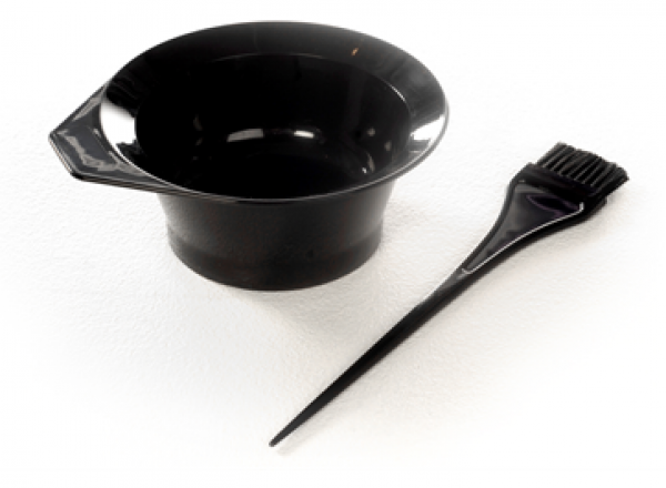 Tinting brush and bowl set