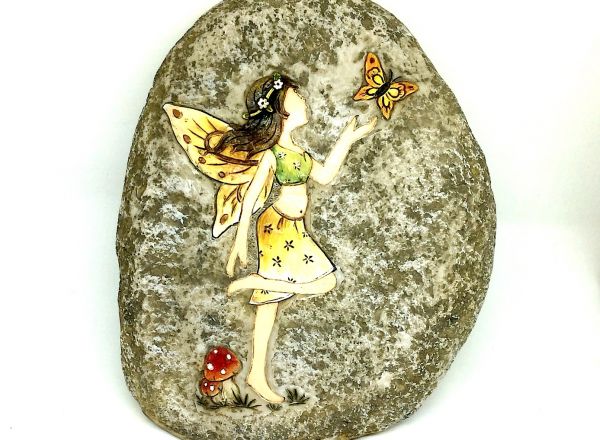 Resin figurine 20x13 cm