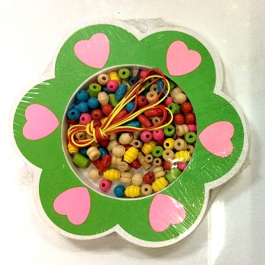 Wooden bead set