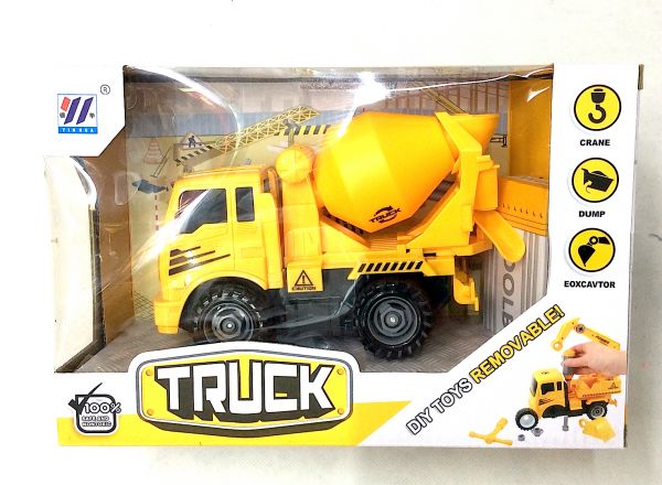 Cement mixer truck