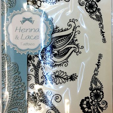 Henna lace tattoo