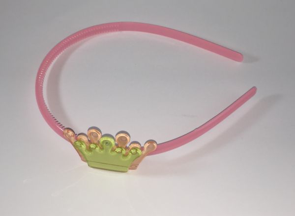 Head band with crown shape