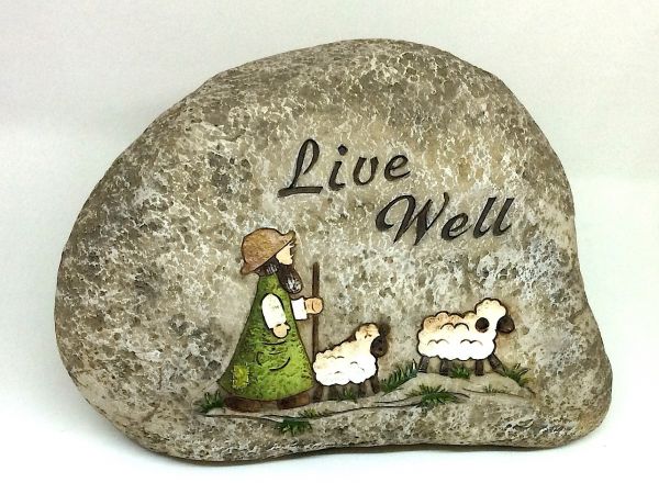 Resin figurine 10x21 cm