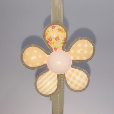 Headband with flower shape