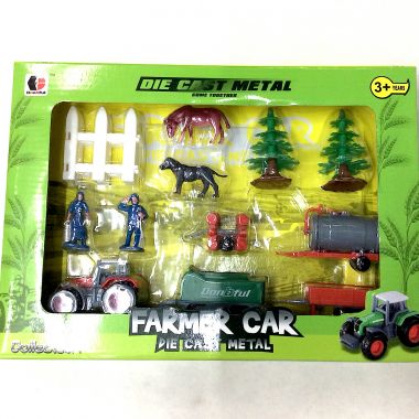 Farm truck with animals