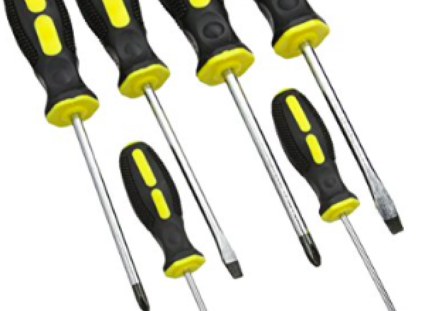 Screwdriver set 7 pieces