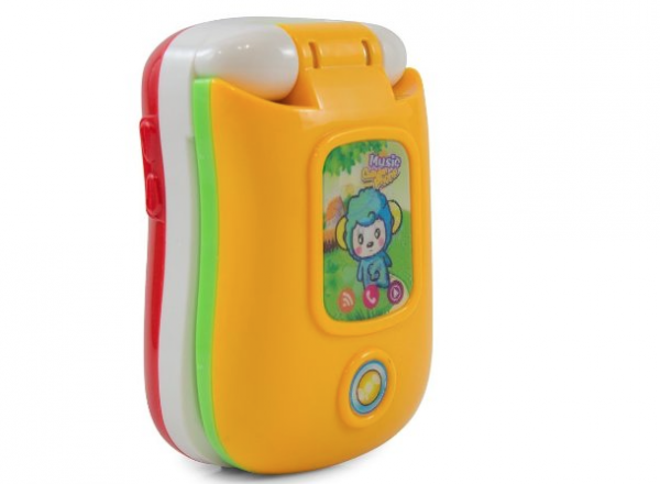 Baby music flip-phone