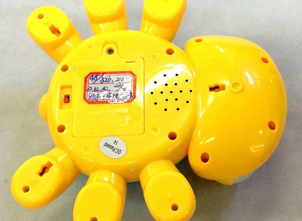 Baby ladybug toy