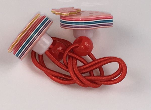Elastics with strawberry