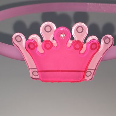 Head band with crown shape