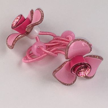 Elastics with flower