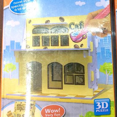 3D puzzle building