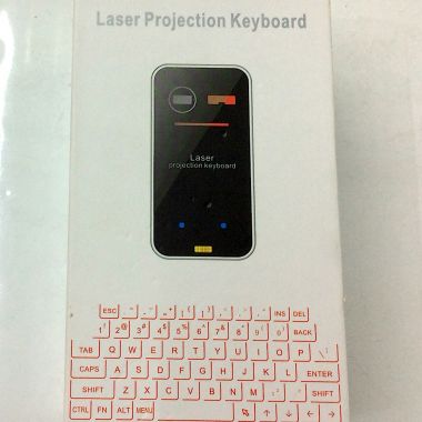 Laser projection keyboard