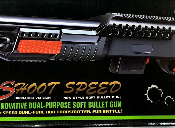 Soft bullet gun