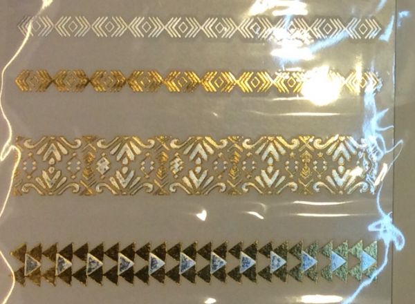 Metallic tattoo