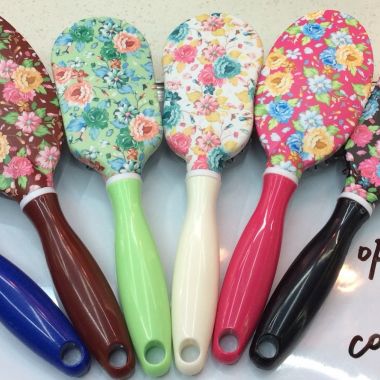 Hairbrush printed